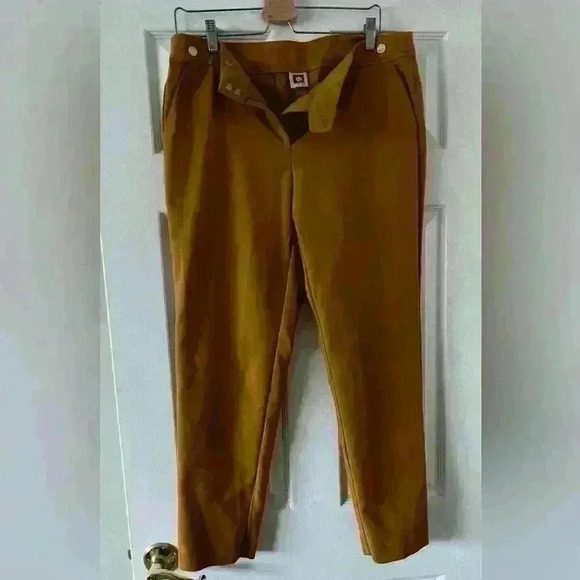 Anne Klein Pants - Anne Klein Mustard Pants